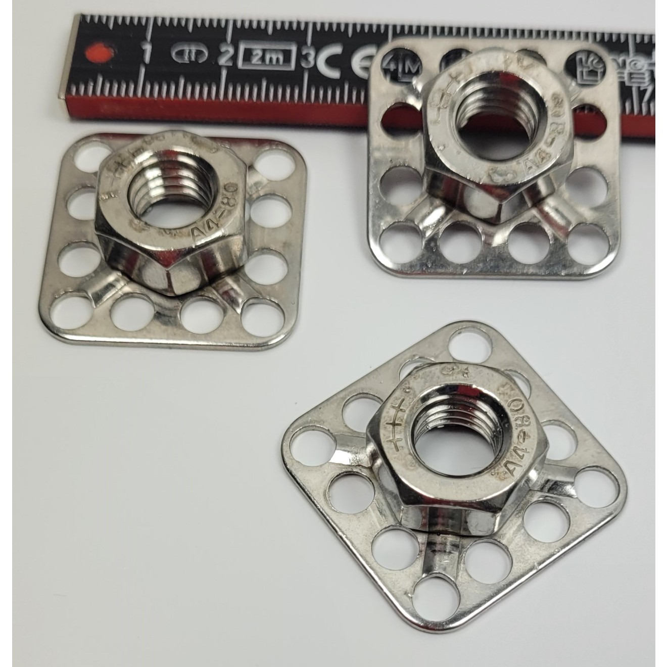 Stainless steel fasteners, Hexagonal nut M10