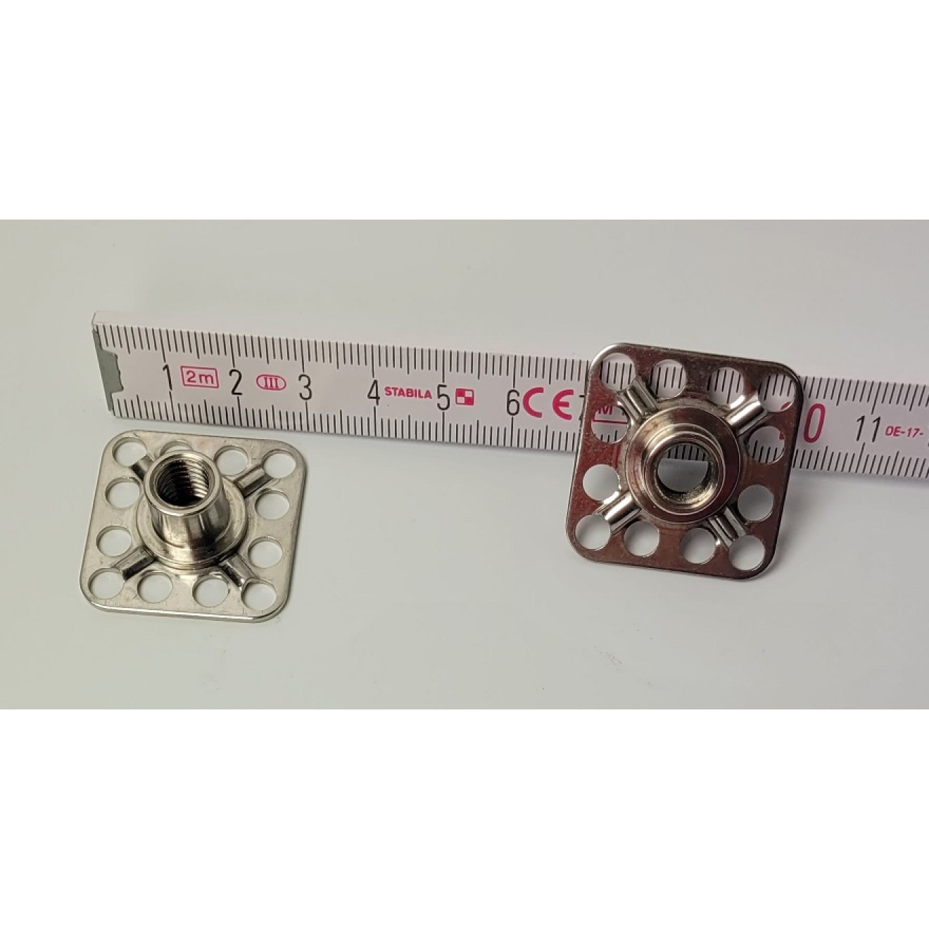 Stainless steel fasteners, female threaded bush M8x10