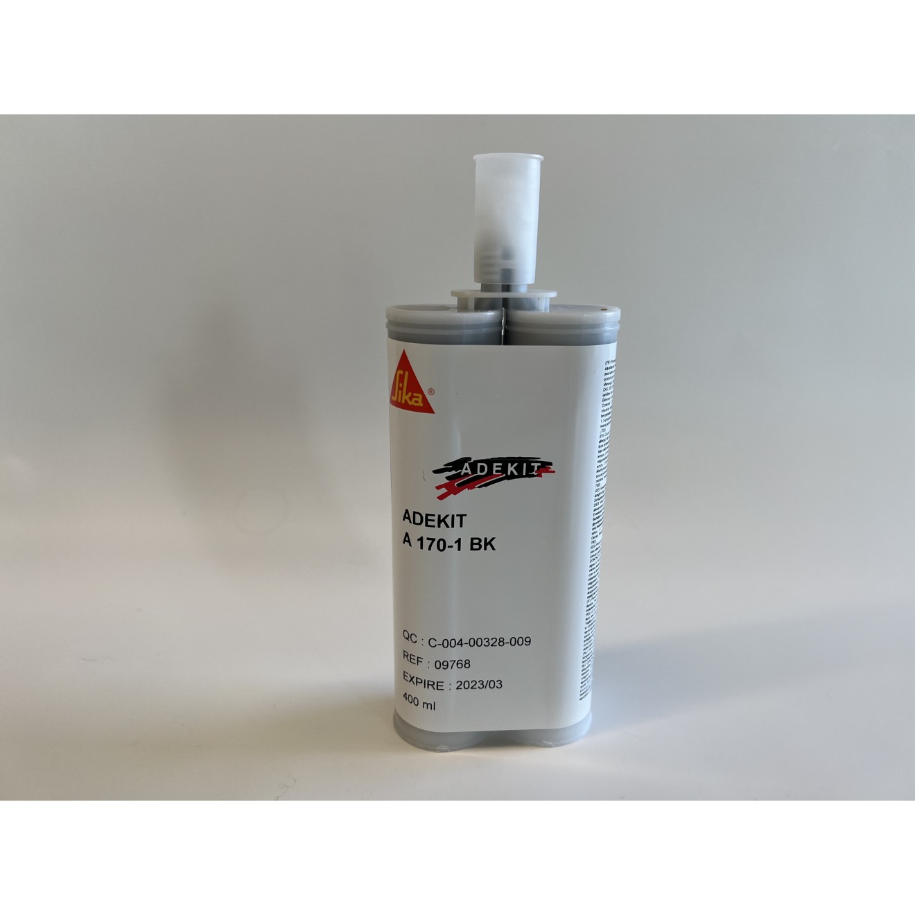 SikaPower®-770 black (Adekit A170-1) schwarz, 400ml-Kartuschen, MHD 12/2023