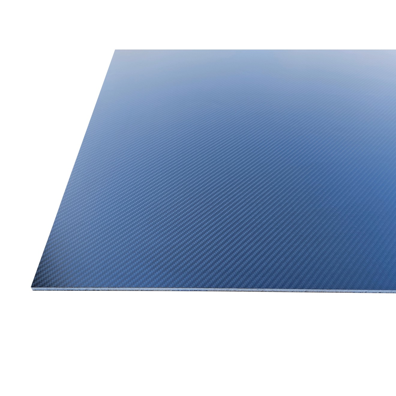Xellentic® CF sandwich sheets with Rohacell® 51 IGF core, 1220x970x6mm, surface matt finish
