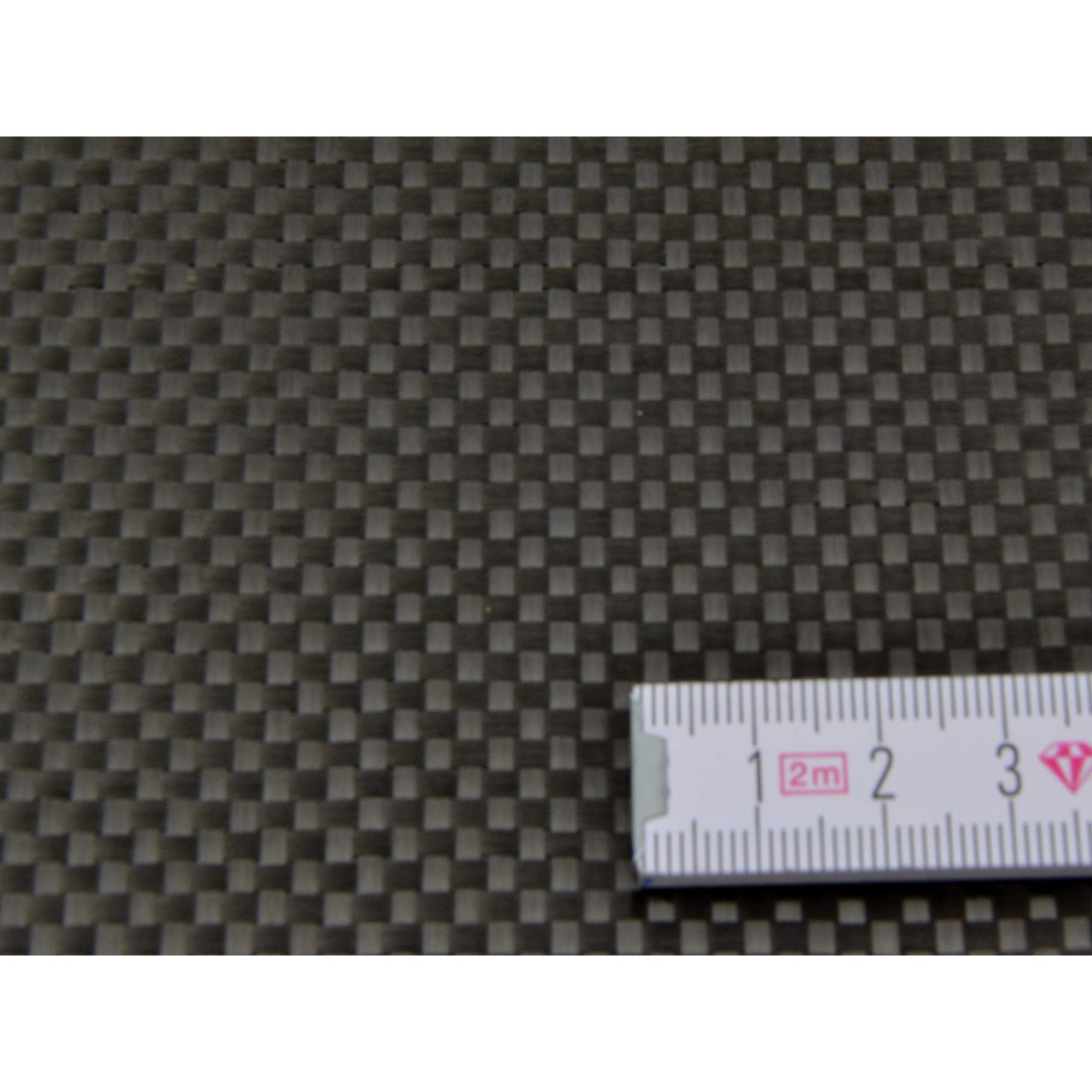 ECCellent Woven carbon fiber fabric, 160g/m² plain weave spread