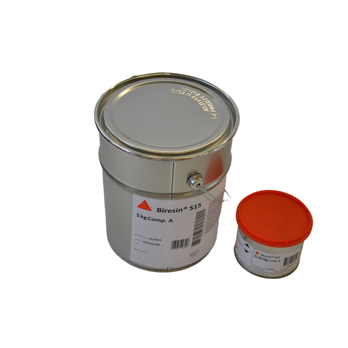 SikaBiresin GC115 (Biresin S15) Resina Epoxi + S15 Endurecedore Kit 5,35kg
