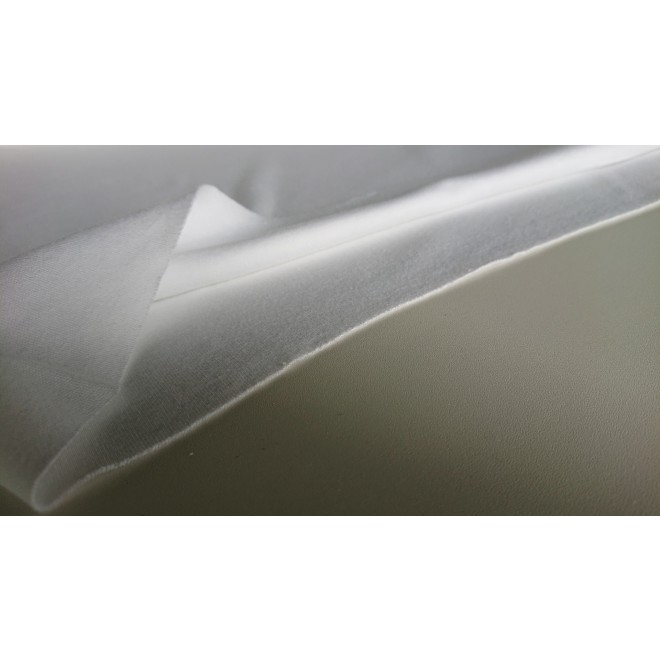 Baumwollstoff weiß, Breite 77cm, doppellagig, Meterware