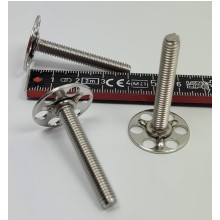 Stainless steel fasteners, male threaded stud M6x40