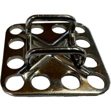 Befestigungselemente Edelstahl mit Kabelhalter 16x12mm², CableTyrap-12