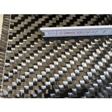 Woven carbon fiber fabric 24K 680g/m² twill2/2, width 500mm
