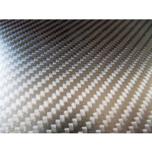 CFK-Platte 970x630x12mm, Oberfläche strukturiert aus 3K-Gewebe
