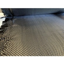 Woven carbon fiber fabric 3K 206g/m² plain weave, width 870mm, roll length 24,1m, B-Stock