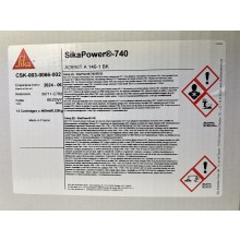 SikaPower®-740 black (ADEKIT A 140-1 schwarz), 400ml-Kartuschen