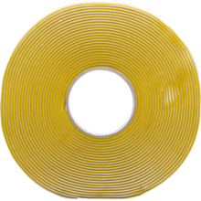 Tacky tape amarillo, resistente a temperaturas hasta 210 ° C