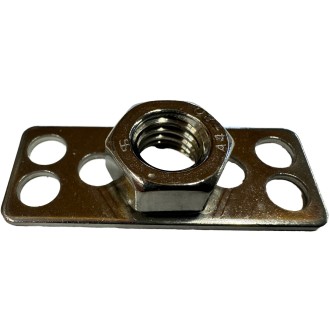 Stainless steel fasteners, hexagonal nut M8