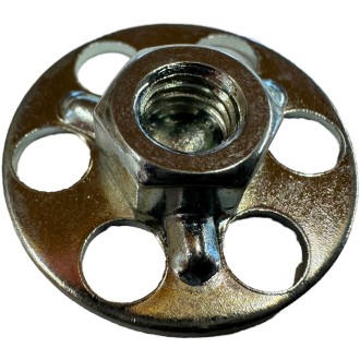Mild steel fasteners, hexagonal nut M6